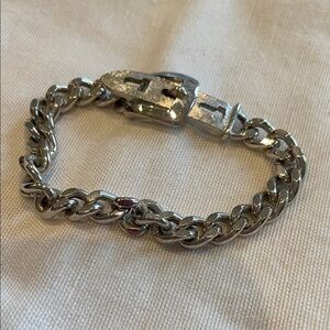 Vintage Avon  Silver tone  belt buckle  Bracelet